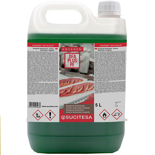 Detergente desinfetante alcalino Aquagen DFA Plus PF BP - 5 L - imagem ilustrativa