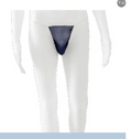 Tanga para homem em polipropileno azul - 100un. - imagem ilustrativa