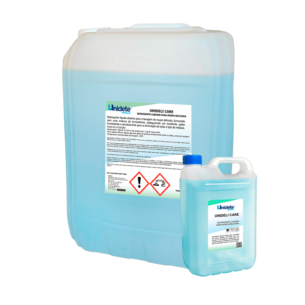 Detergente de roupa perfumado Unideli Eco - 5 L