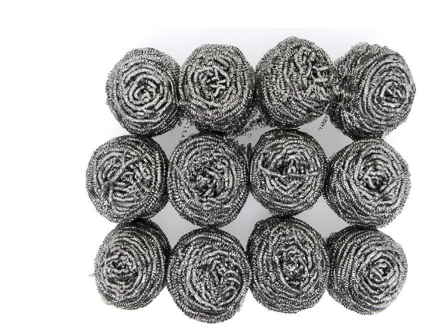 Esfregão de aço inox (40 g) - imagem ilustrativa