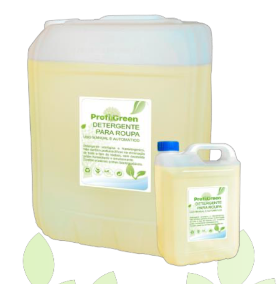 Detergente para roupa, linha ecológica - imagem ilustrativa