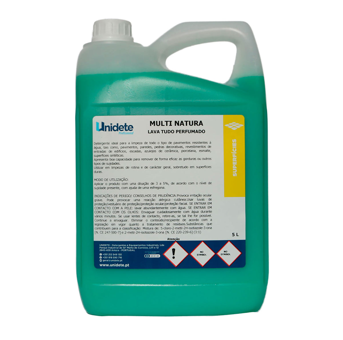 Lava-tudo Multi Natura com aroma a pinho - 5 L