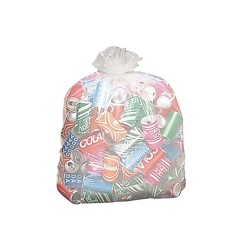 Sacos de plástico transparente não alimentar 120 L - 10 kg - imagem ilustrativa
