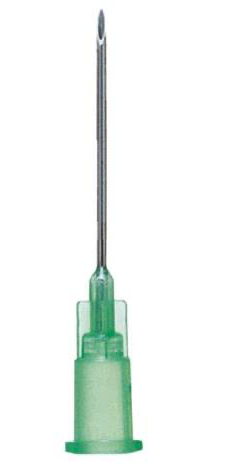 Agulhas para injeção - 100 unidades - 21 G - 0,8 × 25 mm
