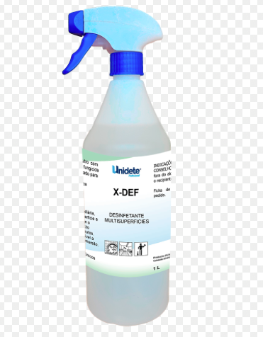 Desinfetante multissuperfícies perfumado Unidete X-DEF - 1 L