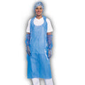 Avental descartável azul - fotografia ilustrativa