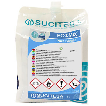 Sucitesa Ecomix Puro Bionet em bolsa de 2 L, fotografia da apresentação de origem