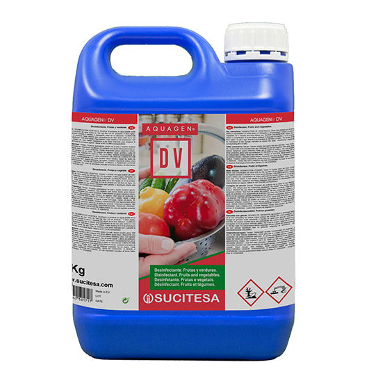 Desinfetante de vegetais Aquagen DV - 5 L - imagem ilustrativa