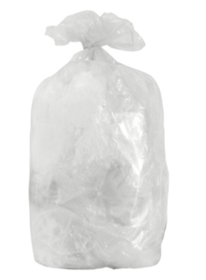 Sacos de lixo brancos de 50 L - 10 unidades