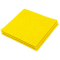 Pano multiusos amarelo - 12un.
