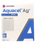 Penso ConvaTec Aquacel Ag+ Extra - 10 × 10 cm, 10 unidades - imagem ilustrativa