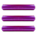 Película alimentar aderente, 45 cm × 200 m, 8 micras - 3 rolos