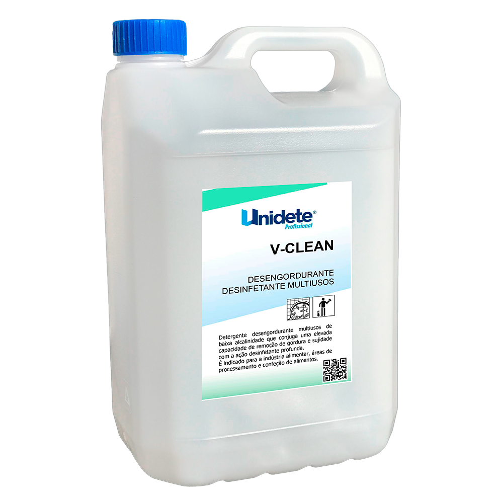 Detergente e desinfetante multiusos Vclean - 5 L - imagem ilustrativa