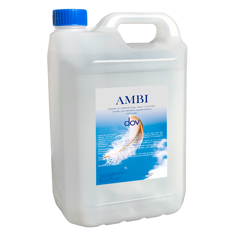 Ambientador concentrado Ambi Dov com aroma Dove - 5 L