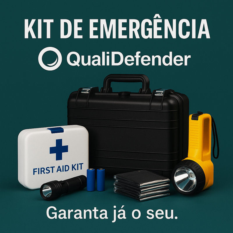 Kit de emergência - imagem ilustrativa