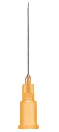 Agulhas para injeção - 100 unidades - 25 G - 0,5 × 25 mm