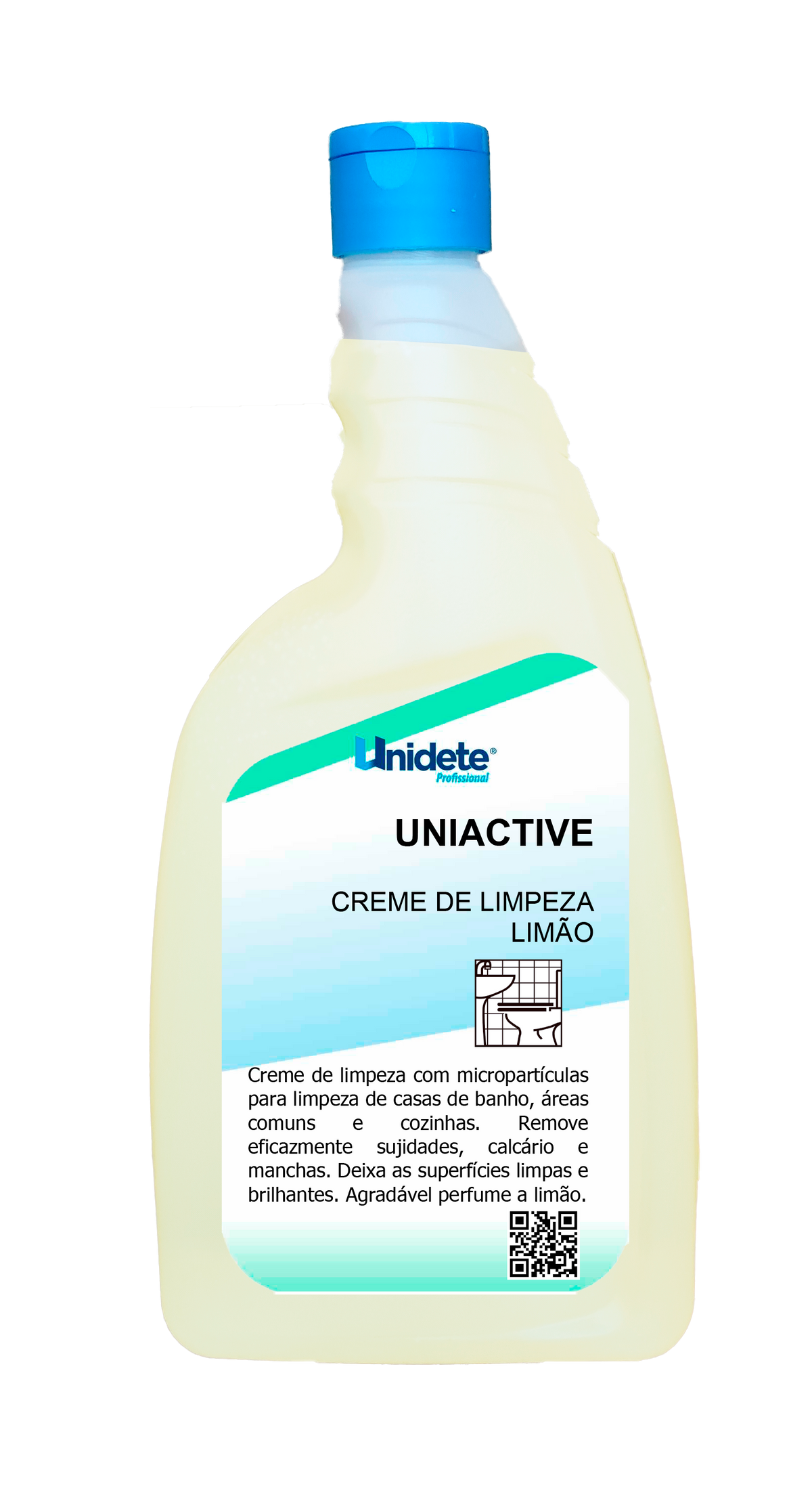 Creme de limpeza de limão Uniactive Cif - 750 ml
