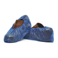 Cobre-sapatos de plástico azul - imagem ilustrativa