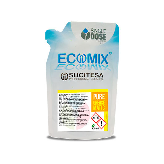 Detergente concentrado para lavadoras Ecomix Pure Cleanmatic MDS - 24un. - imagem ilustrativa