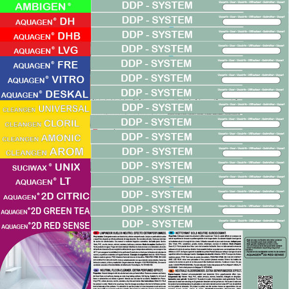 Rótulo DDP Aquagen 2D Citric - imagem ilustrativa