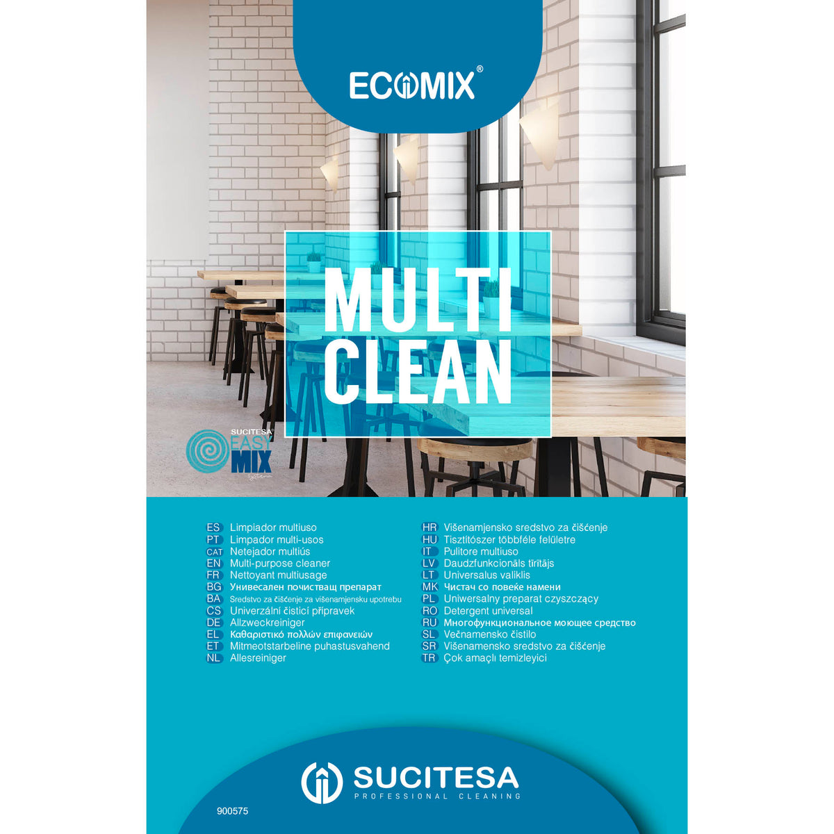 Kit de personalização Sucitesa Easymix para Ecomix Multiclean