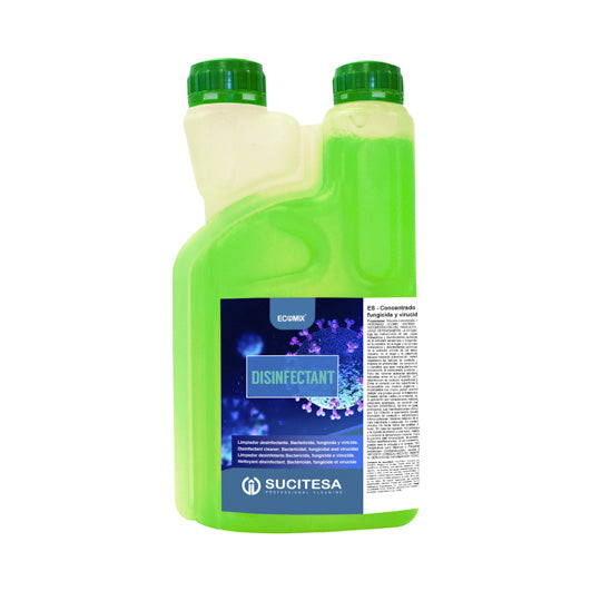 Frasco Ecomix Pure Desinfect - imagem ilustrativa de um componente do kit 4 × 1 L