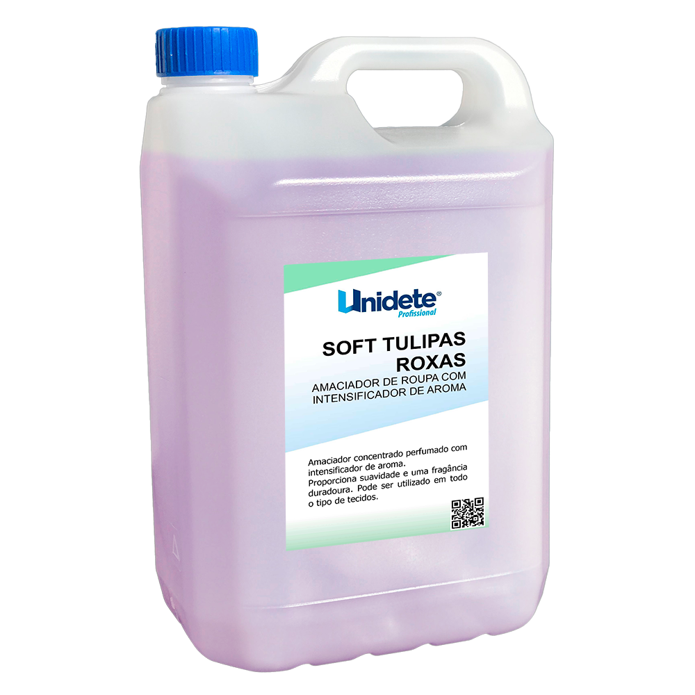Amaciador Soft tulipas roxas - 5 L