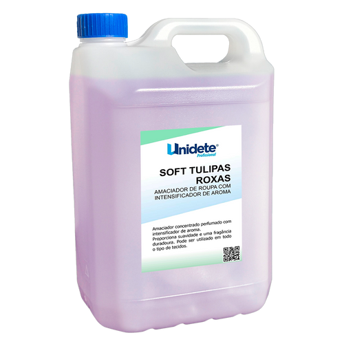 Amaciador Soft tulipas roxas - 5 L