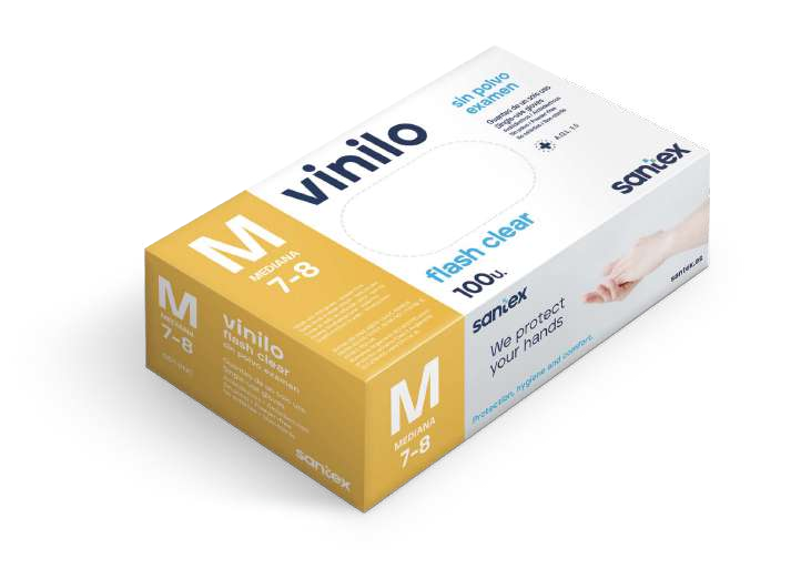 Santex GD10 - 100 unidades - embalagem do fabricante; tamanho M ilustrado. Selecione o tamanho na variante.