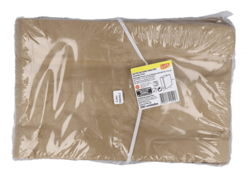 Sacos de papel kraft Masterchef - embalagem de 200 unidades