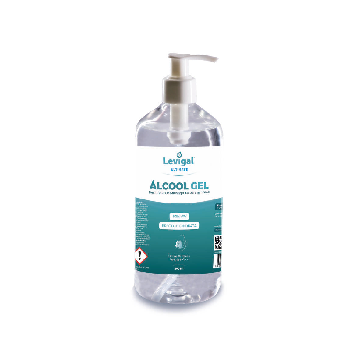 Álcool gel Levigal Ultimate 80% - 500 ml