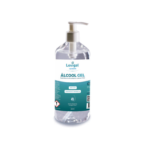 Álcool gel Levigal Ultimate 80% - 500 ml