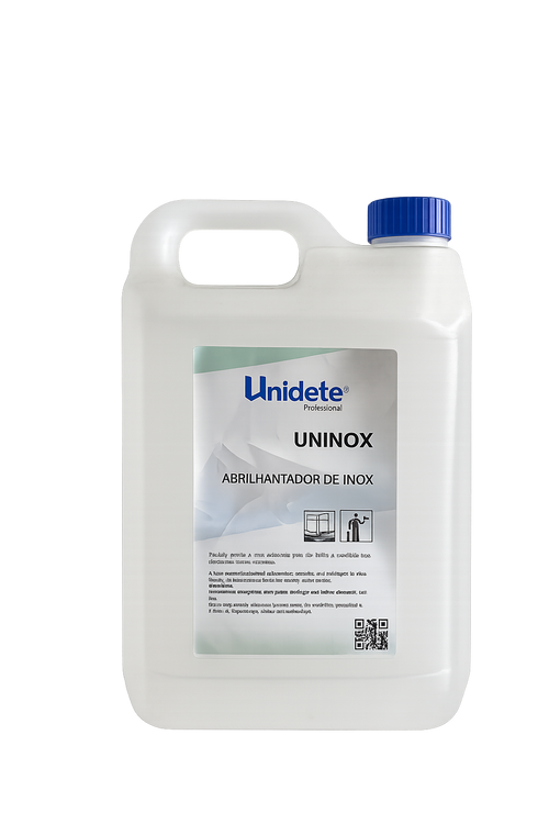 Abrilhantador de inox Unidete Uninox - 5 L - 5 L - imagem de uma embalagem