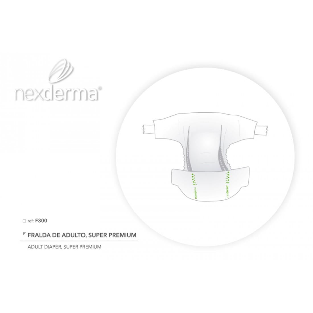 Fralda Nexderma Super Premium para adulto